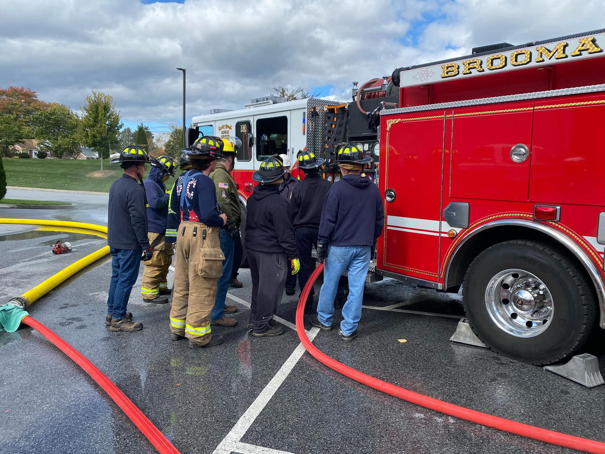 BFC Holds DCESTC Pump Ops Courses Broomall Fire Company